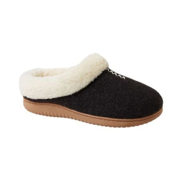 Dearfoams Woman's Indoor/Outdoor Breathable Memory Foam Clog‎ Slippers NEW​ - Picture 1 of 7